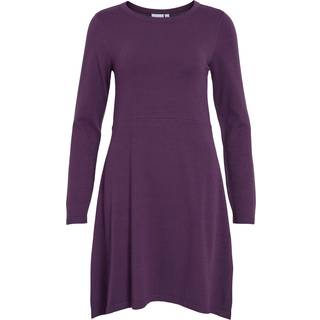 Vihellie Langærmet Kort Kjole