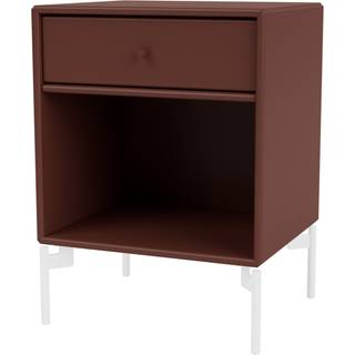 Montana DREAM sengebord med ben - 155 Masala (8-12 ugers Levering) - Snow