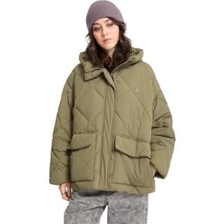 Volcom Out Of Boxy Puffer Jakke - M - wintermoss