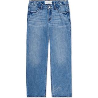 Abercrombie & Fitch Abercrombie & Fitch Blue Low Rise Baggy Jeans