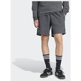 MERCEDES - AMG PETRONAS FORMULA ONE TEAM PREMIUM SWEAT SHORTS - Dark Grey Heather - XS