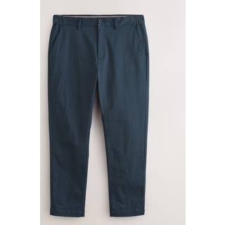 Next Navy Slim Fit Smart Cotton TENCEL Lyocell Blend Chinos With Comfort Waistband