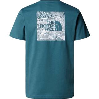 The North Face Redbox Celebration T Shirt Blue