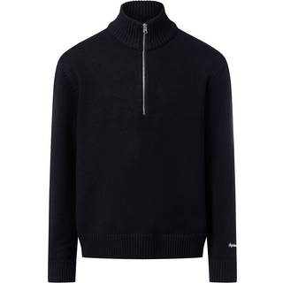 Sweatshirt Med Halv Lynlås