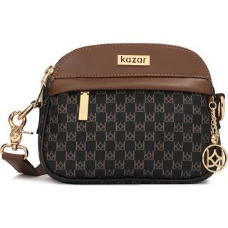 Kazar Netti Crossover taske sort/brun