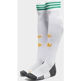 Roma 25/26 tredjesætsokker - White / Crew Yellow - 40-42