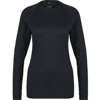 Stoic Women's Merino180 BengtSt. L/S Merino undertøj Damer størrelse L farve sort