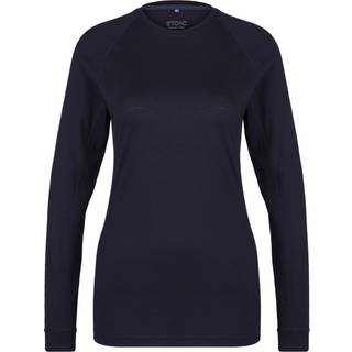 Stoic Women's Merino180 BengtSt. L/S Merino undertøj Damer størrelse XXL farve blå