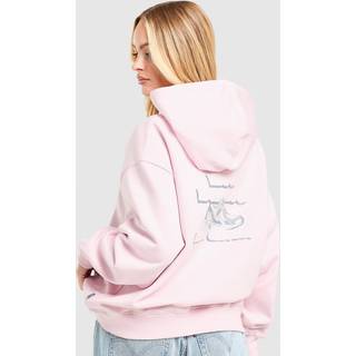 New Balance 740 Overhead Hoodie, Pink - XS