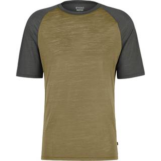 Stoic Performance Merino150 BydalenSt. II Shirt Merino-shirt Herrer størrelse 5XL farve green/black