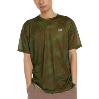 New Balance Athletics Printed T-Shirt mt53201-wdl Størrelse L