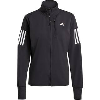 adidas Own The Run Winterjakke Str. XL Dame - Sort, ideel til løb i koldt vejr og beskyttelse mod vind og regn