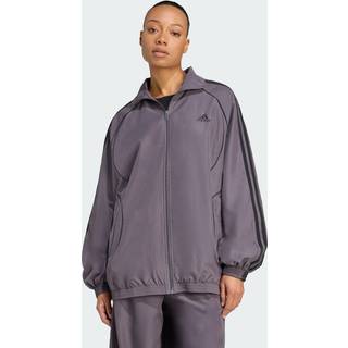Teamgeist Adicolor Oversized Woven træningsoverdel - Grey Strata / Black - XL
