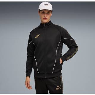 PUMA KING Anthem Football Jacket Men, Clothing, Black/Gold, XL