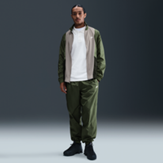 Vævet Nike Club-tracksuit til mænd - grøn - L