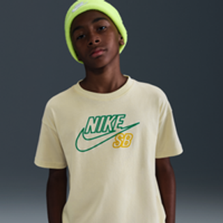 Nike Max90 Skate T-shirt til større børn - brun