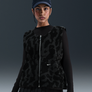 Nike -fleecevest med høj fyldkraft til kvinder - sort - M (EU 40-42)