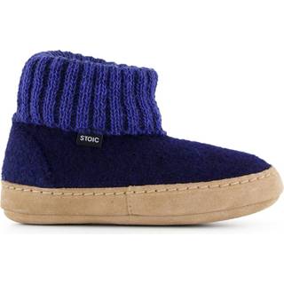 Stoic Kid's HyddaSt. II Wool Knit Boot Hyttesko Børn størrelse 28 farve blå