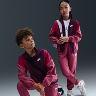 Nike -vævet tracksuit til større børn - lilla - XL