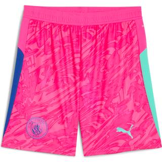 PUMA Manchester City 25/26 Goalkeeper Shorts Men, Sport, Pink Pes/Aquatic, L