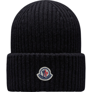 Moncler Cashmere Beanie Black