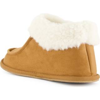 Heber Peak RedwoodHe. Warm Wool Slippers Hyttesko størrelse 40 farve brun