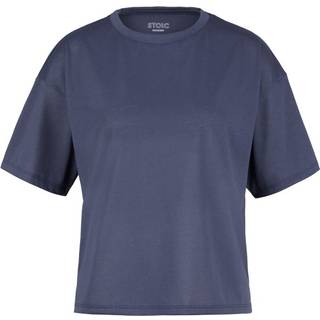 Stoic Women's QuickDry SkaraSt. Backprint Tee Funktionsshirt Damer størrelse S farve blå