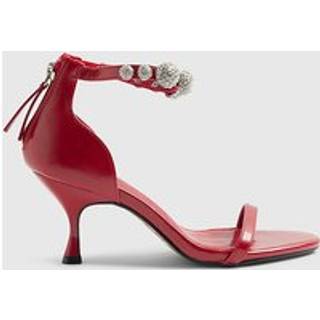 River Island River Island Embellished Anklet Heeled Sandals