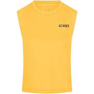 CEP Women's Run Shirt Sleeveless Tank Top Damer størrelse XS farve gul