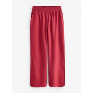 Lands' End Lands' End Red Pull On Wide Leg Co-Ord Trousers