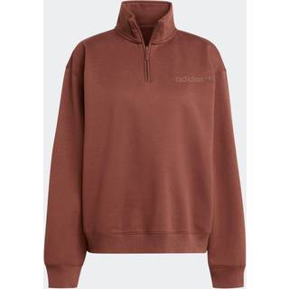 Essentials Linear Quarter-Zip Oversized trøje - Auburn - XL