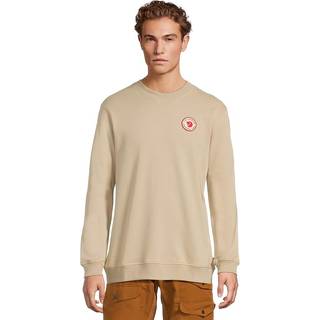 Fjällräven 1960 Logo Badge Sweater Sweatere Herrer størrelse S farve beige