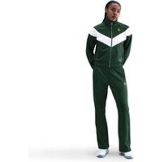 NikeCourt Heritage Windrunner-tennisbukser med mellemhøj talje til kvinder - grøn - S (EU 36-38)