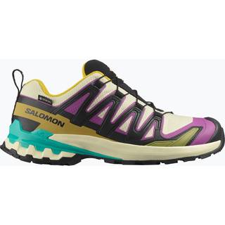 Salomon Women's XA Pro 3d V9 GORE-TEX Transparent Yellow/Black / Waterfall, Transparent Yellow / Black / Waterfall, 40