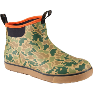 Grundéns Men's Deck Boss Ankle Boot High Fives Camo, 10.0