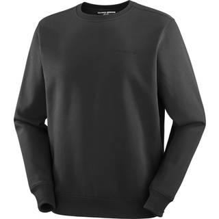 Salomon Men's Salomon Logo Crewneck Deep Black, L