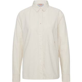 Varg Women's Haväng Summer Shirt Oat And White, XL