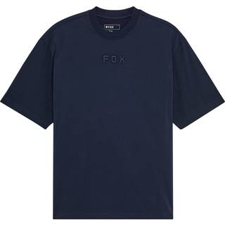Fox Men's Wordmark Oversized Short Tee Midnight, M