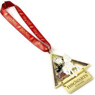Harry Potter tree ornament Hogwarts in the Snow (Golden Tone)