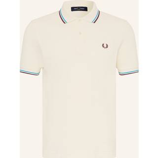 Fred Perry Twin Tipped Polo T Shirt Ecru