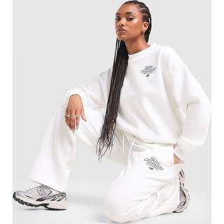 New Balance 740 Wide Leg Joggers, Hvid - S