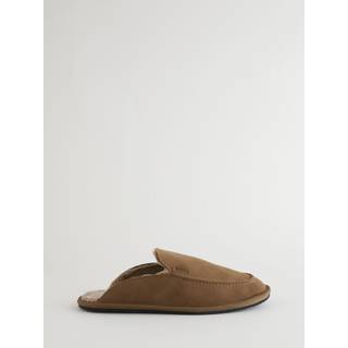 BOSS Black Herren Pantoffeln braun Textil & Canvas