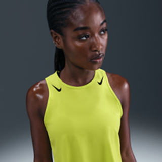 Nike Dri-FIT Advanced Aeroswift Crop Tank Str. S Gul Dame