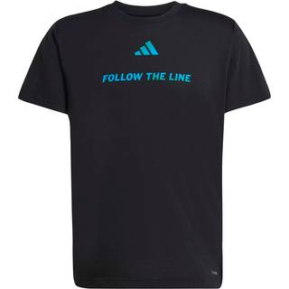 T-shirt adidas Follow the Line jx3181 Størrelse XL