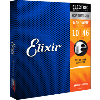 Elixir Nanoweb Guitarstrenge (Light, 10-46)