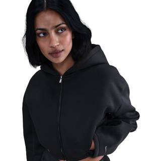 Nike -jakke med lynlås til kvinder - sort - L (EU 44-46)