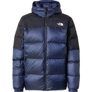 The North Face Men's Diablo Down 2.0 Hooded Jacket Estate Blue Black Heather/TNF Black/Recycled Down, S