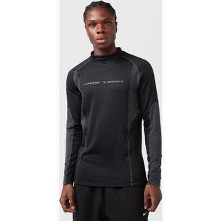 Langærmet Nike Tech-basislag til mænd - sort - M