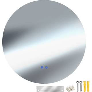 LED-badeværelsesspejl Aurora, dæmpbar, med 3 lysfarver - 80 cm