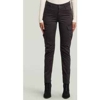 Slim Cargo Pant - Black - Women
